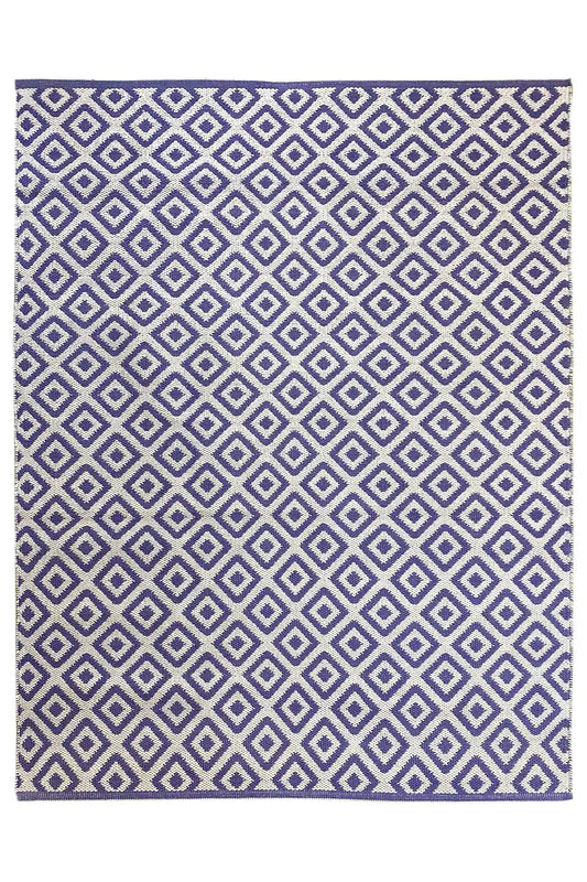 Moderner Kelim - Samak 04 Violet - German Carpet Shop