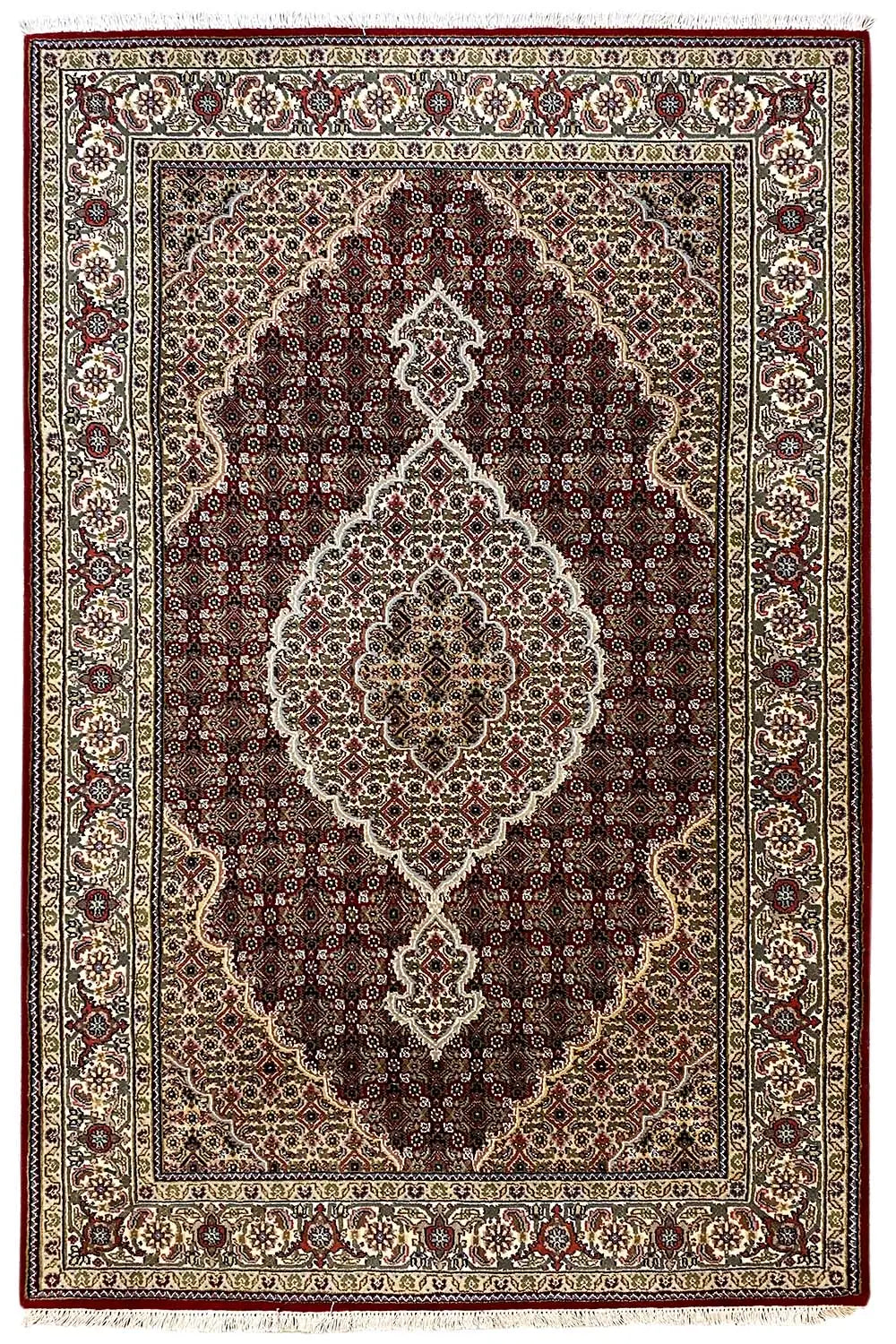 Indo Täbriz Teppich - (185x125cm) - German Carpet Shop