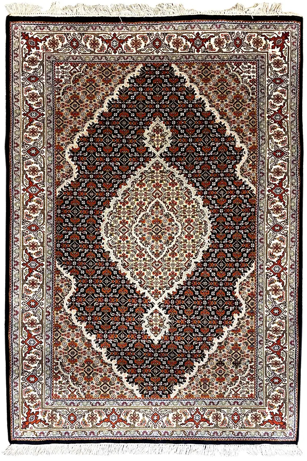 Indo Täbriz Teppich - (185x122cm) - German Carpet Shop
