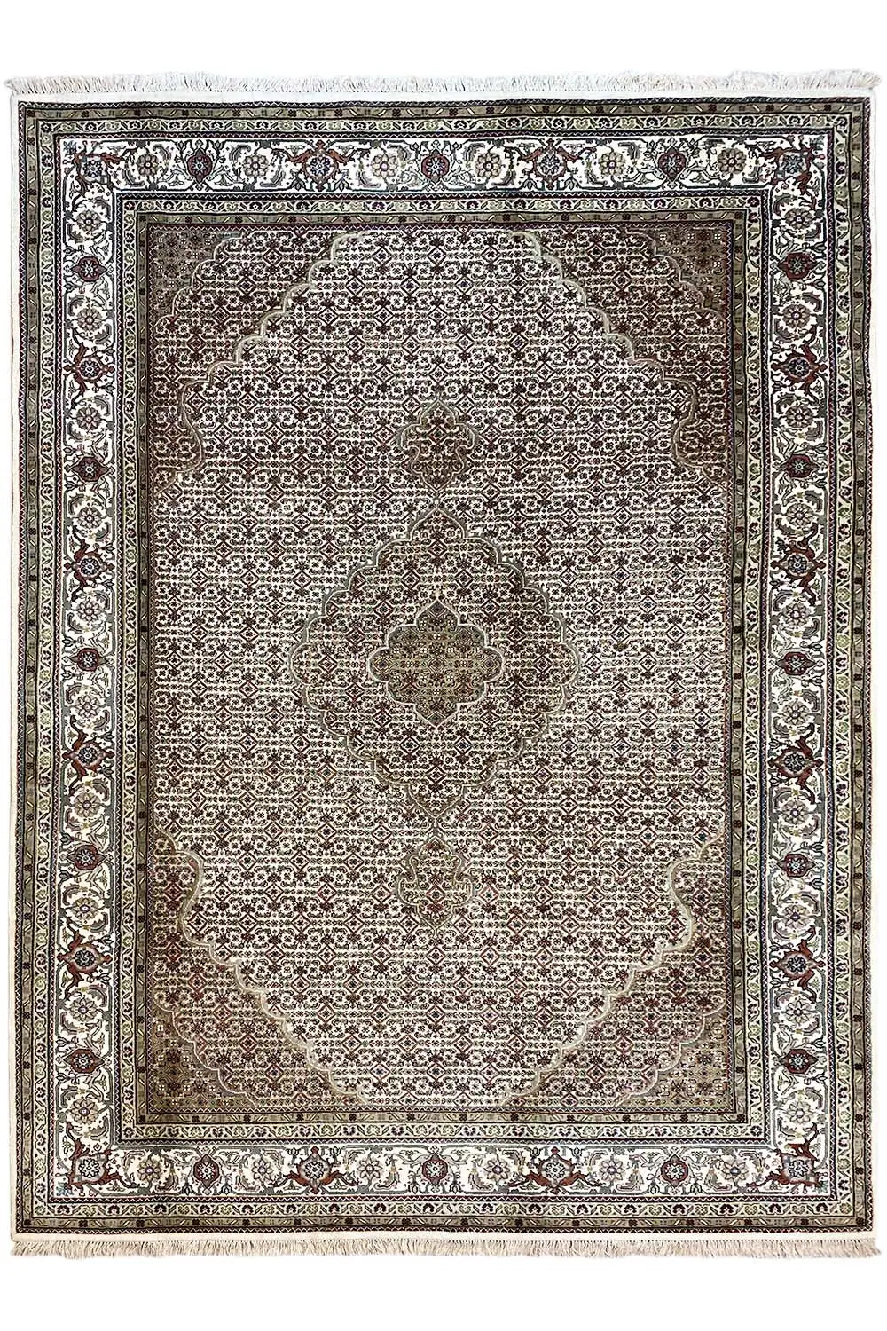 Indo Täbriz Teppich - (293x201cm) - German Carpet Shop