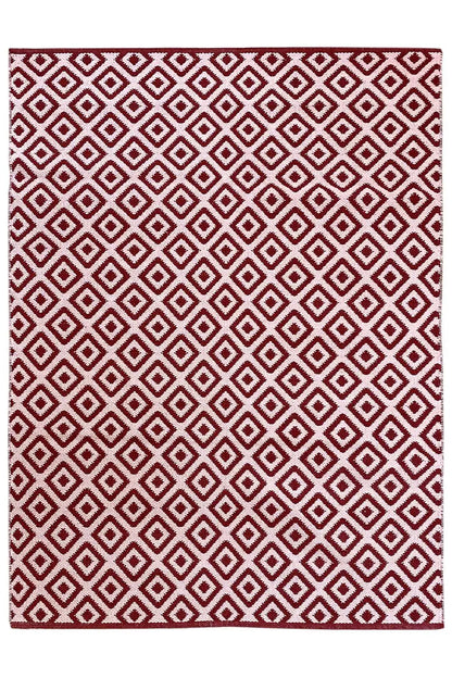 Moderner Kelim - Samak 04 Red - German Carpet Shop