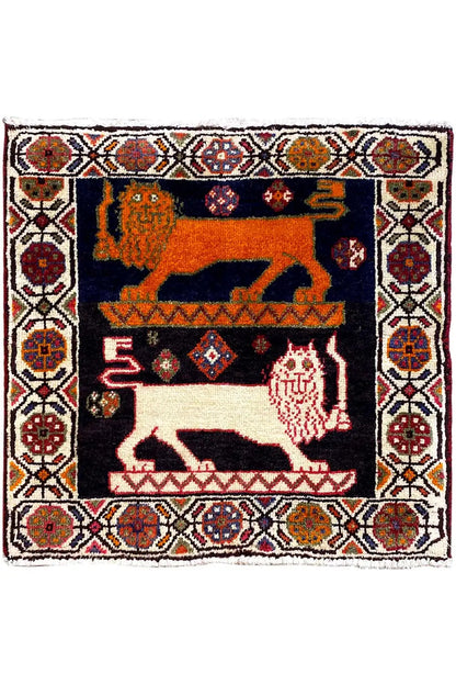 Poschti - Qashqai 8968696 (62x62 cm) - German Carpet Shop