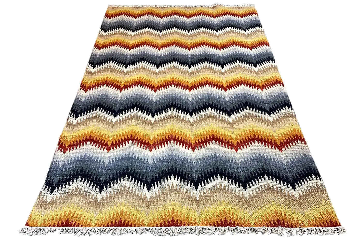 Moderne Kelim - Dhurrie - (160x230 cm) - German Carpet Shop