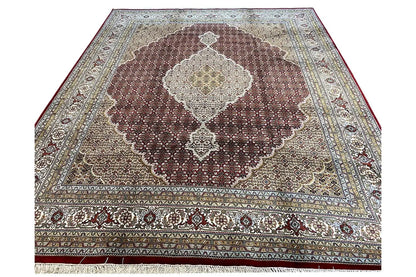 Indo Täbriz Teppich - (303x246cm) - German Carpet Shop