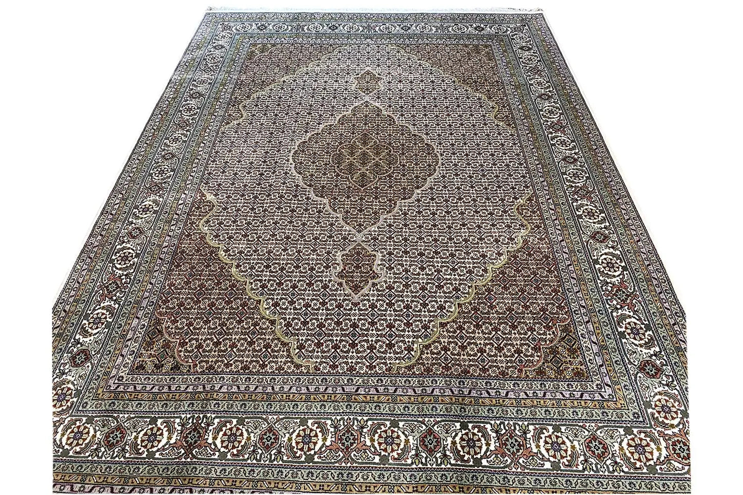 Indo Täbriz Teppich - (309x242cm) - German Carpet Shop