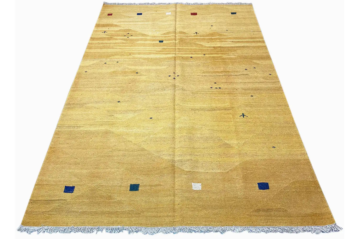 Kelim Qashqai - (210x155 cm) - German Carpet Shop