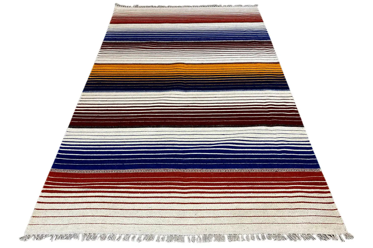 Moderne Kelim - Dhurrie - (213x138 cm) - German Carpet Shop