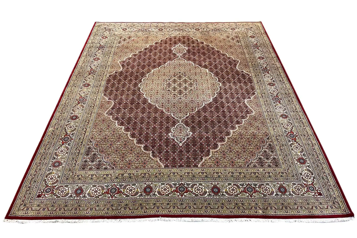 Indo Täbriz Teppich - (310x249cm) - German Carpet Shop