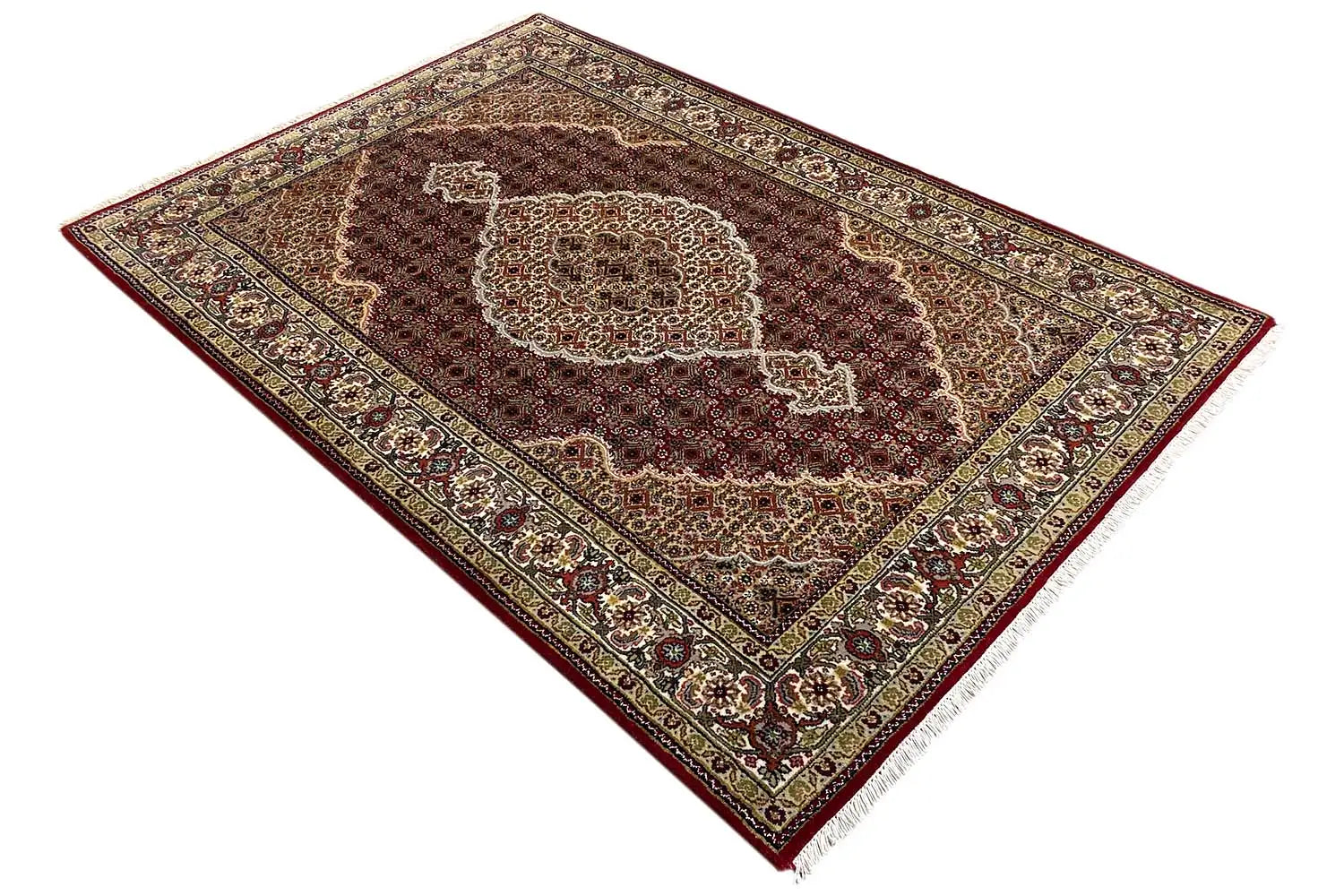 Indo Täbriz Teppich - (185x124cm) - German Carpet Shop