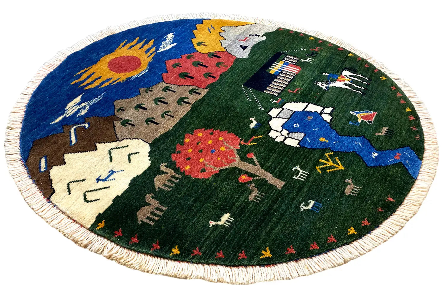 Gabbeh - (96x96cm) - German Carpet Shop