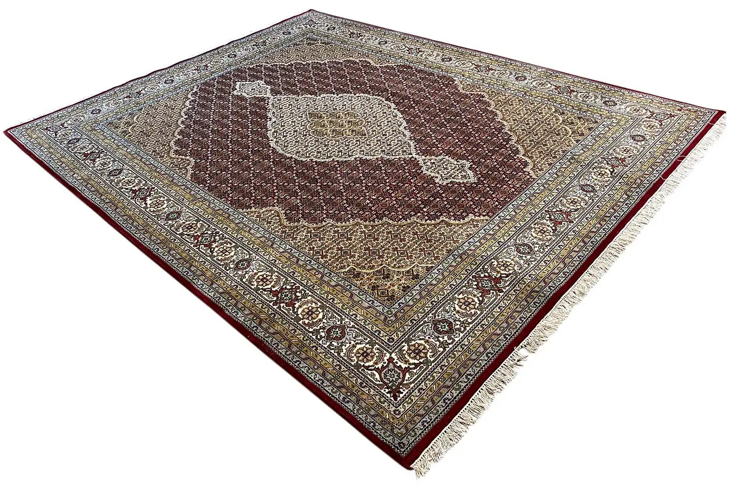 Indo Täbriz Teppich - (303x246cm) - German Carpet Shop