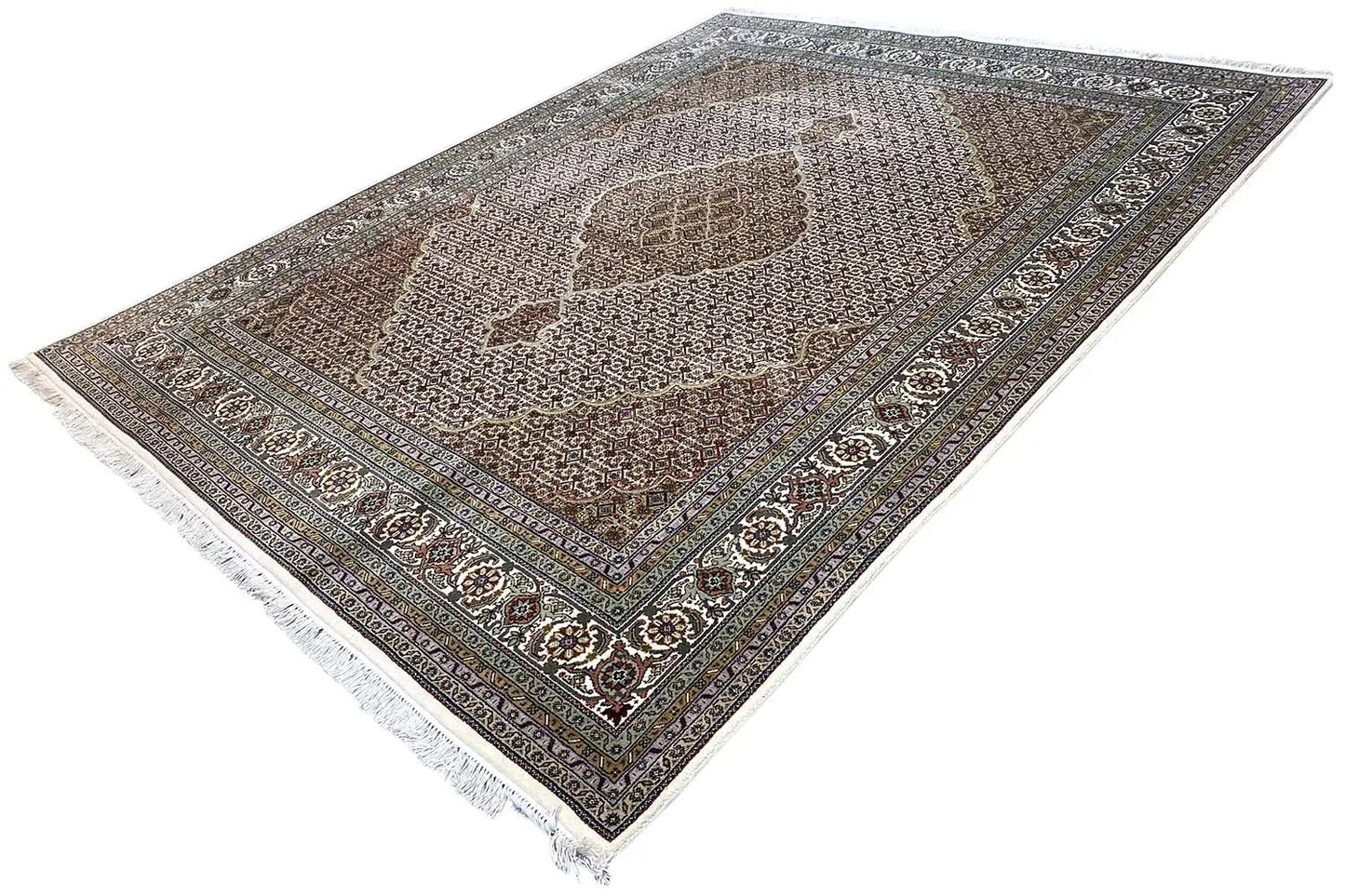 Indo Täbriz Teppich - (309x242cm) - German Carpet Shop