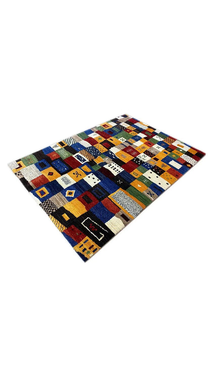  Gabbeh - (194x140 cm) - Premium Gabbeh from German Carpet Shop - Just €990! Shop now at German Carpet Shop