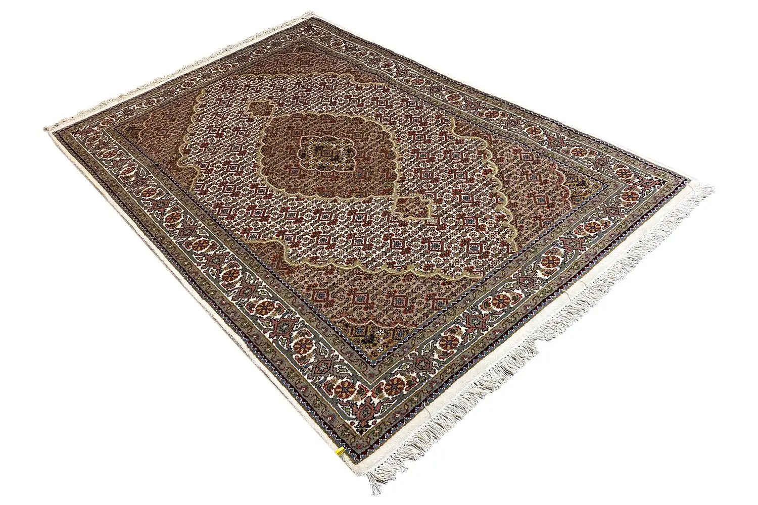 Indo Täbriz Teppich - (185x122cm) - German Carpet Shop