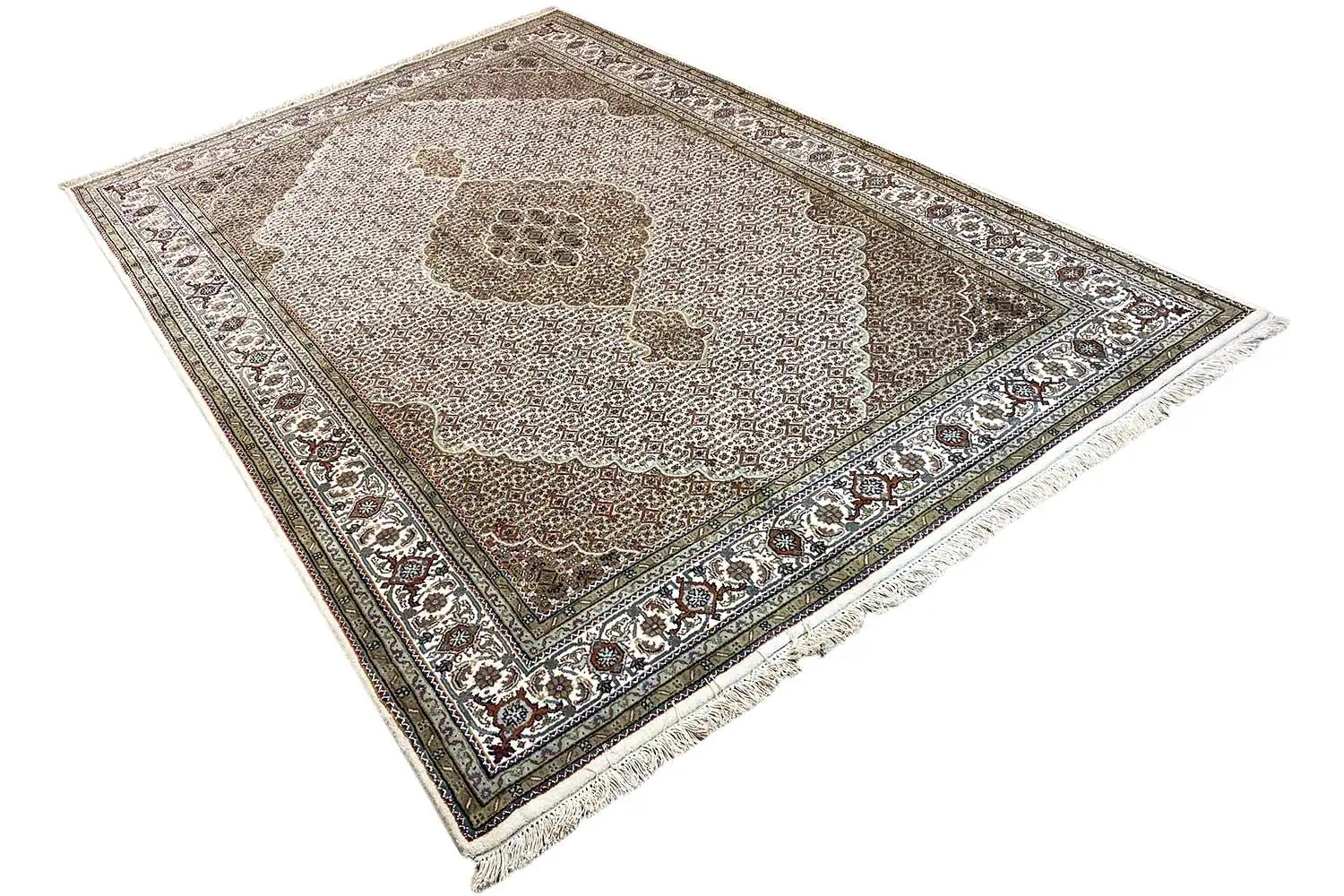 Indo Täbriz Teppich - (294x197cm) - German Carpet Shop