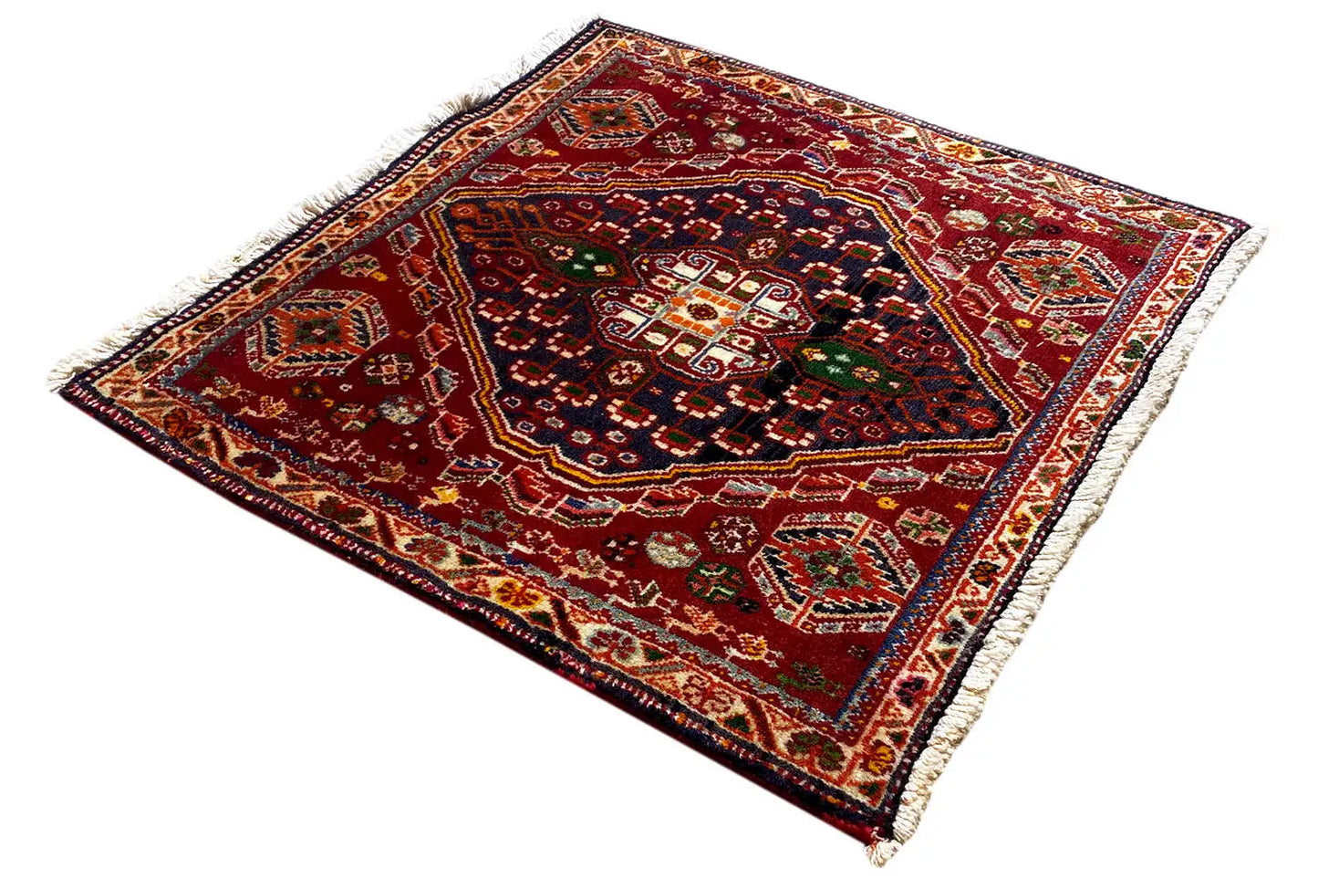 Poshti - Qashqai (64x62cm) - German Carpet Shop