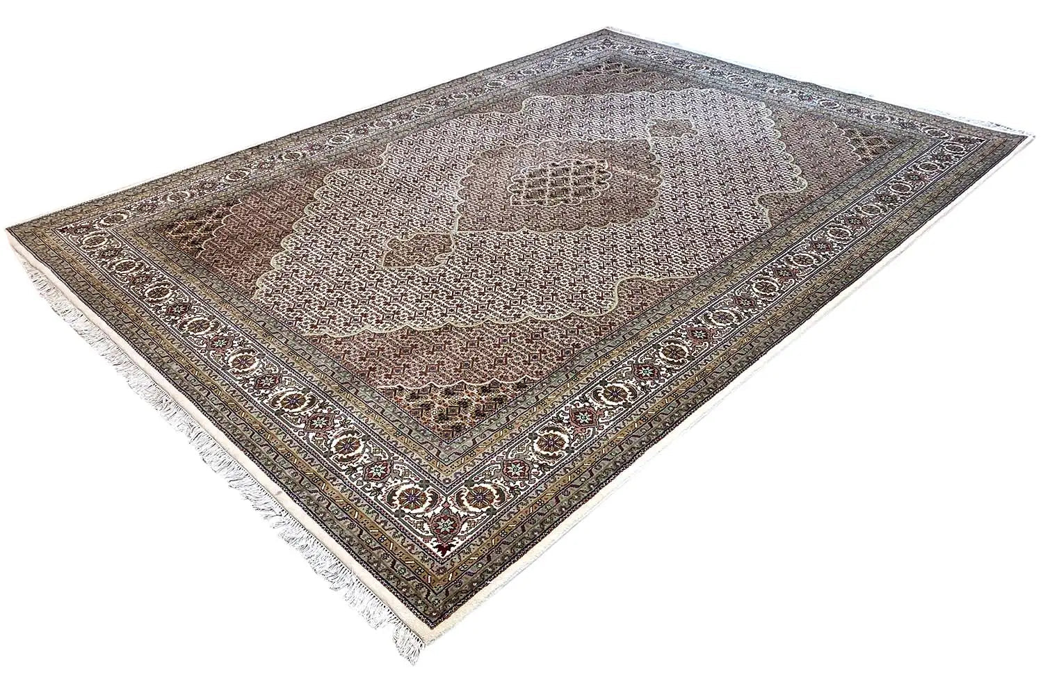 Indo Täbriz Teppich - (355x250cm) - German Carpet Shop