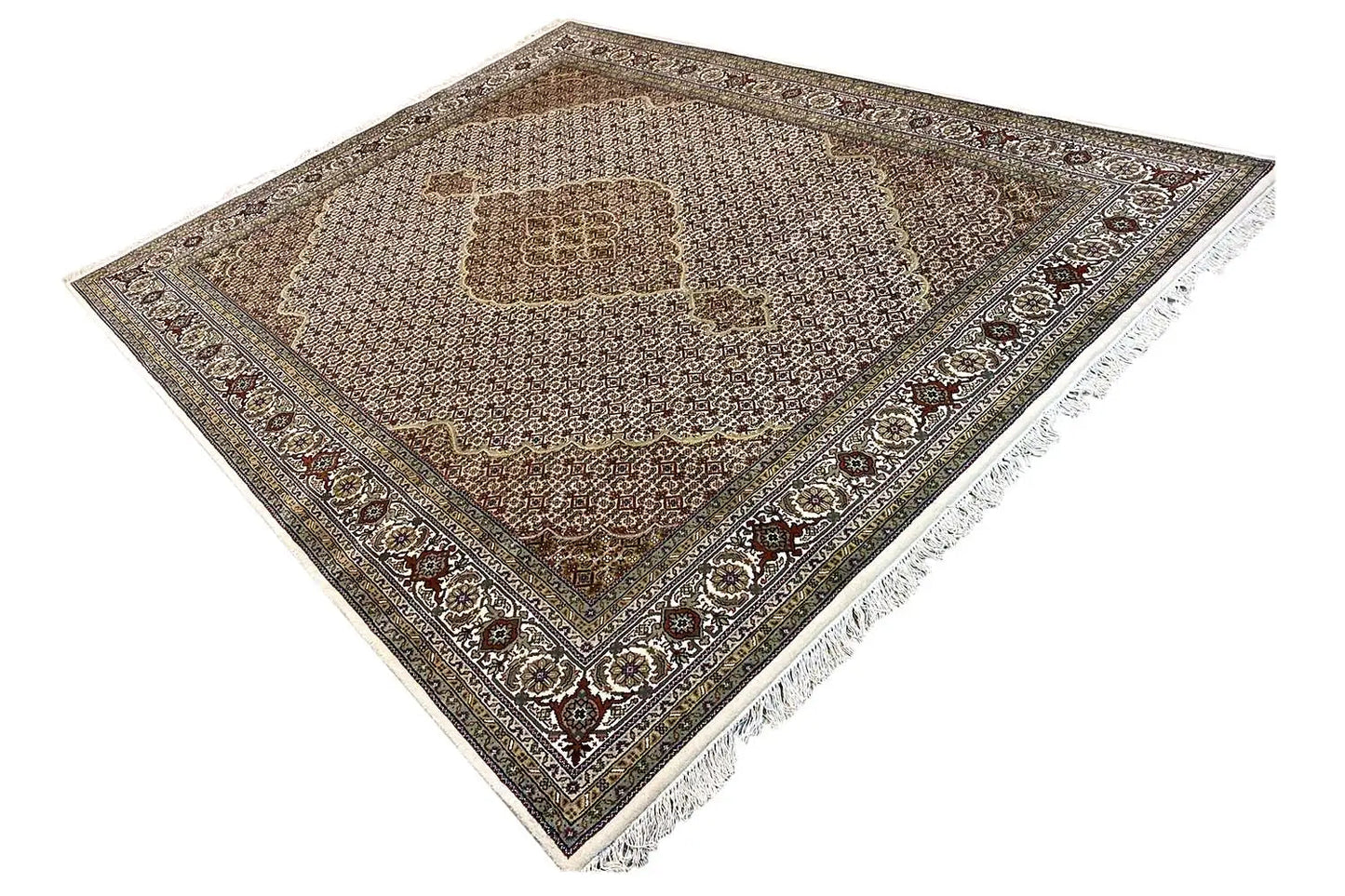 Indo Täbriz Teppich - (309x247cm) - German Carpet Shop