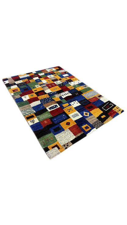  Gabbeh - (194x140 cm) - Premium Gabbeh from German Carpet Shop - Just €990! Shop now at German Carpet Shop
