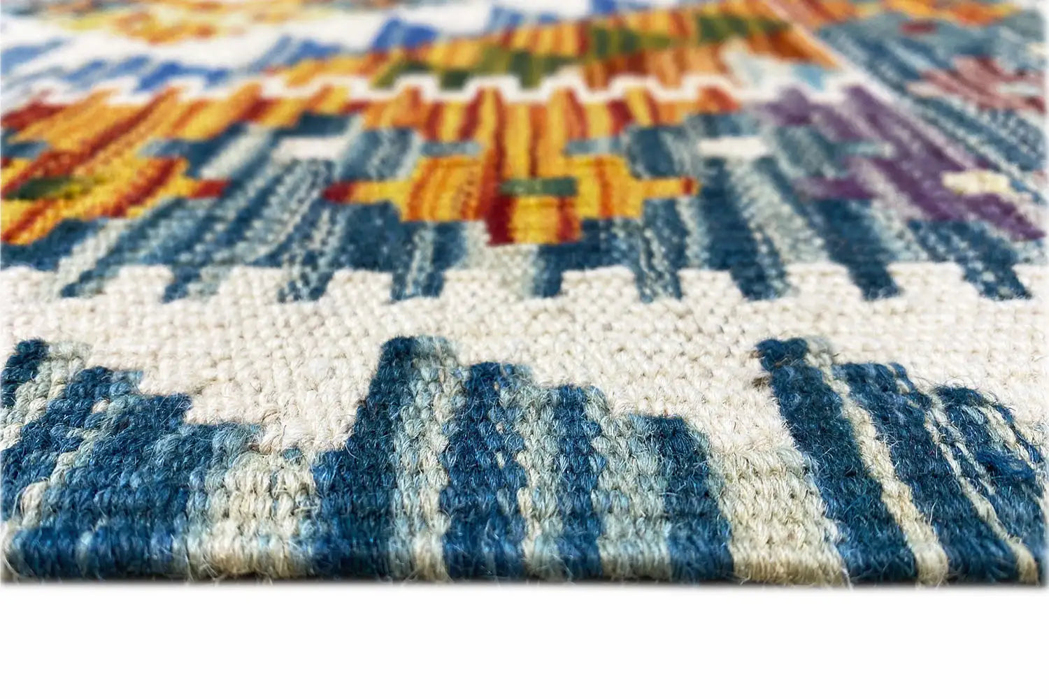 Kelim Afghan Läufer - (181x62 cm) - German Carpet Shop