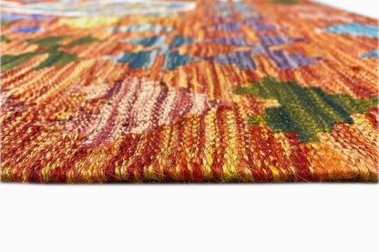 Kelim Afghan - (194x152cm) - German Carpet Shop