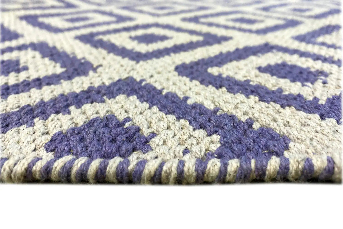 Moderner Kelim - Samak 04 Violet - German Carpet Shop