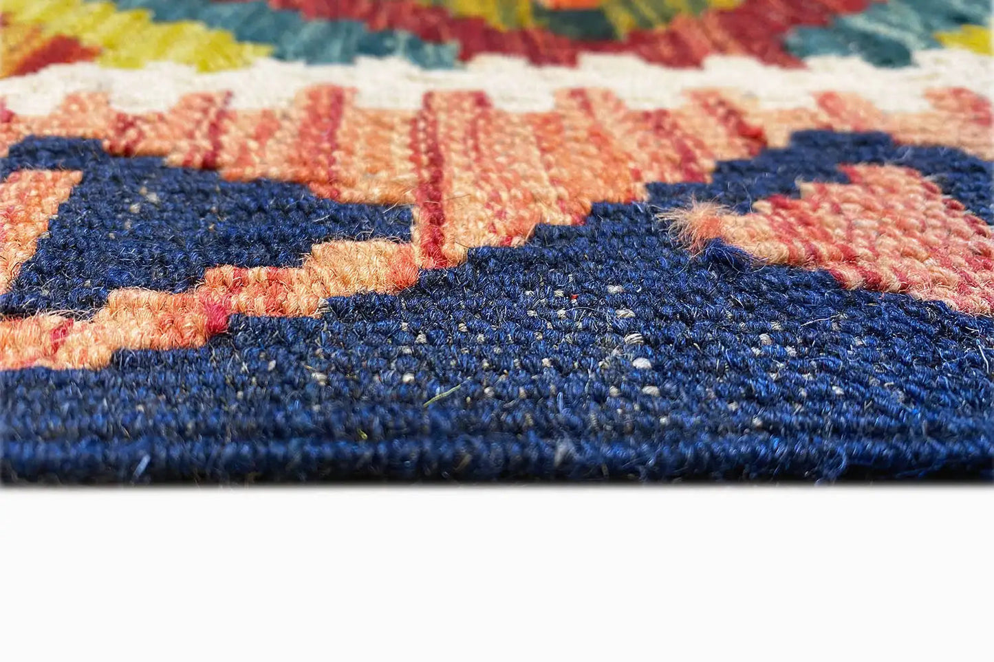 Kelim Afghan Läufer - (291x79cm) - German Carpet Shop