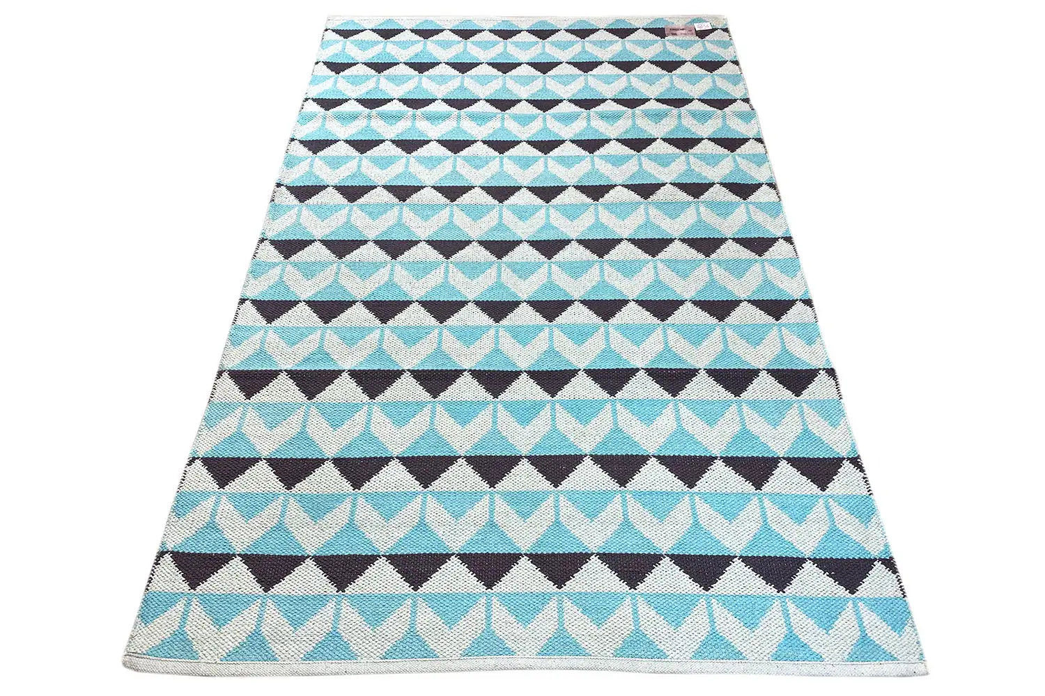 Moderner Kelim - Samak 05 Blue - German Carpet Shop