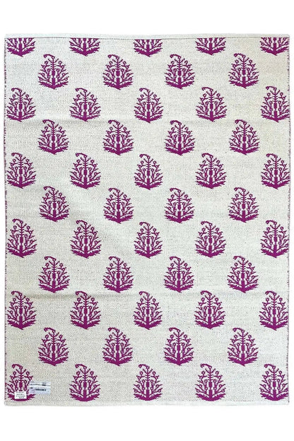 Moderne Kelim - Samak 06 Violet - German Carpet Shop