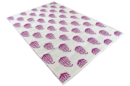 Moderne Kelim - Samak 06 Violet - German Carpet Shop