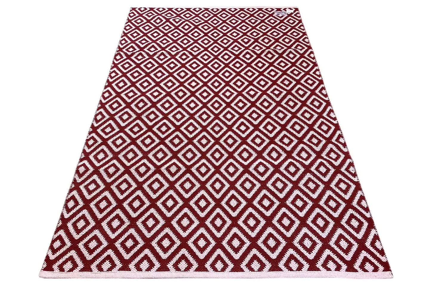 Moderner Kelim - Samak 04 Red - German Carpet Shop
