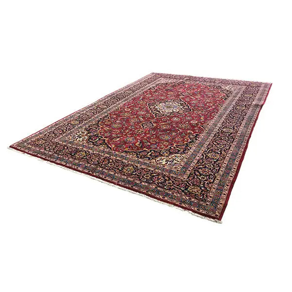 Keshan - Rot (359x248 cm) - German Carpet Shop