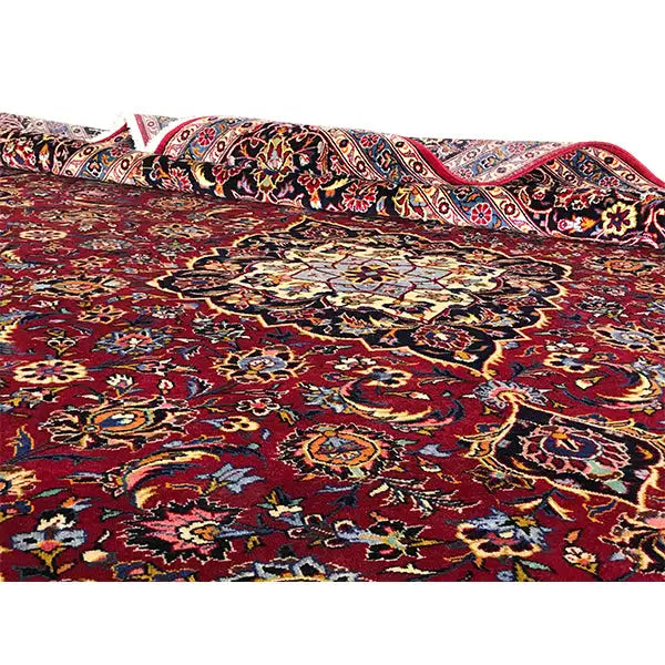 Keshan - Rot (361x248 cm) - German Carpet Shop