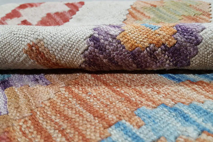  Kelim Afghan - 2655 (153x104 cm) - Premium Kelim from German Carpet Shop - Just €99! Shop now at German Carpet Shop