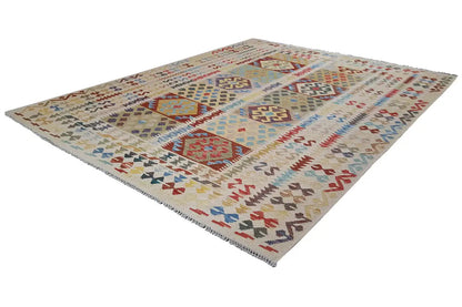 Kelim - Afghan (252x198 cm) - German Carpet Shop