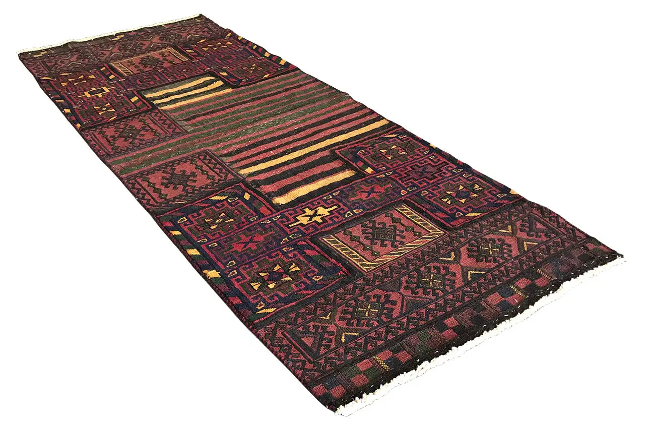 Kelim - Bakhtiari (248x97 cm) - German Carpet Shop