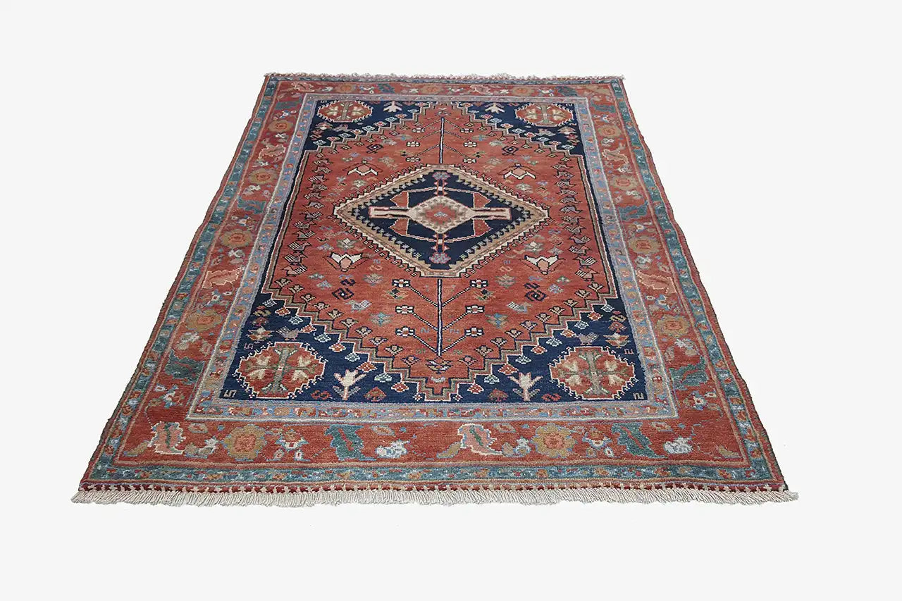 Qashqai - 3809 (158x114 cm) - German Carpet Shop