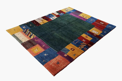 Gabbeh - (201x154 cm) - German Carpet Shop