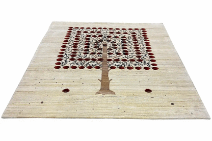Gabbeh - Lori 28383 (149x149cm) - German Carpet Shop