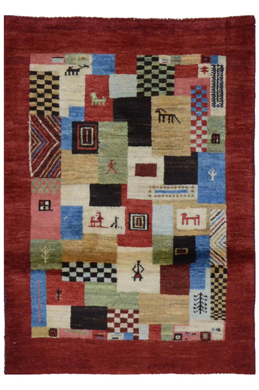 Gabbeh - 9300085 (100x71cm) - German Carpet Shop