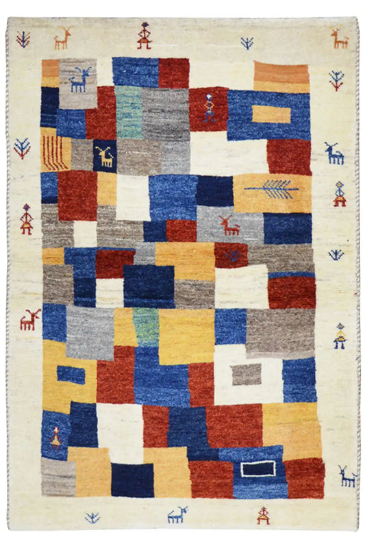 Gabbeh - 9200695 (150x100cm) - German Carpet Shop