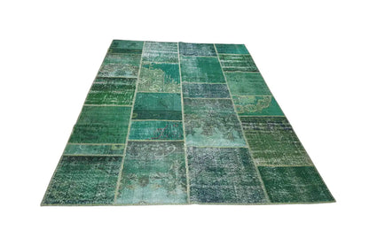 Patchwork Teppiche - 621 (261x182 cm) - German Carpet Shop