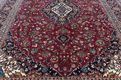 Keshan - Rot (400x288 cm) - German Carpet Shop