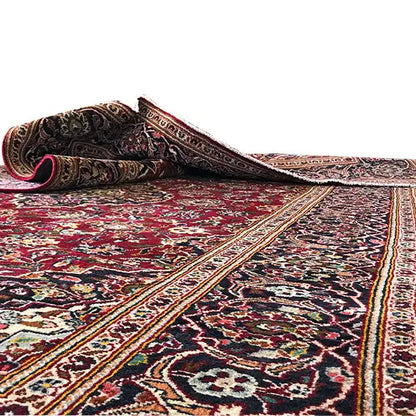 Keshan - Rot (319x221 cm) - German Carpet Shop