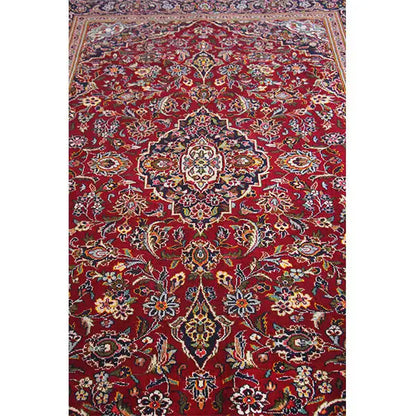 Keshan - Rot (319x221 cm) - German Carpet Shop