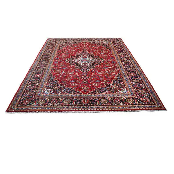 Keshan - Rot (297x201 cm) - German Carpet Shop