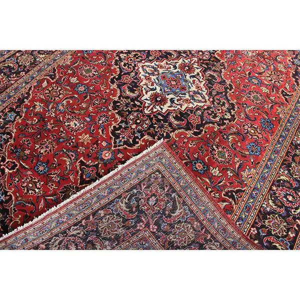 Keshan - Rot (297x201 cm) - German Carpet Shop