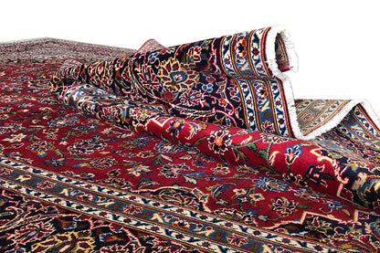 Keshan - Rot (307x206 cm) - German Carpet Shop