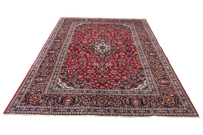 Keshan - Rot (307x206 cm) - German Carpet Shop