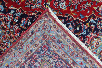 Keshan - Rot (361x250 cm) - German Carpet Shop